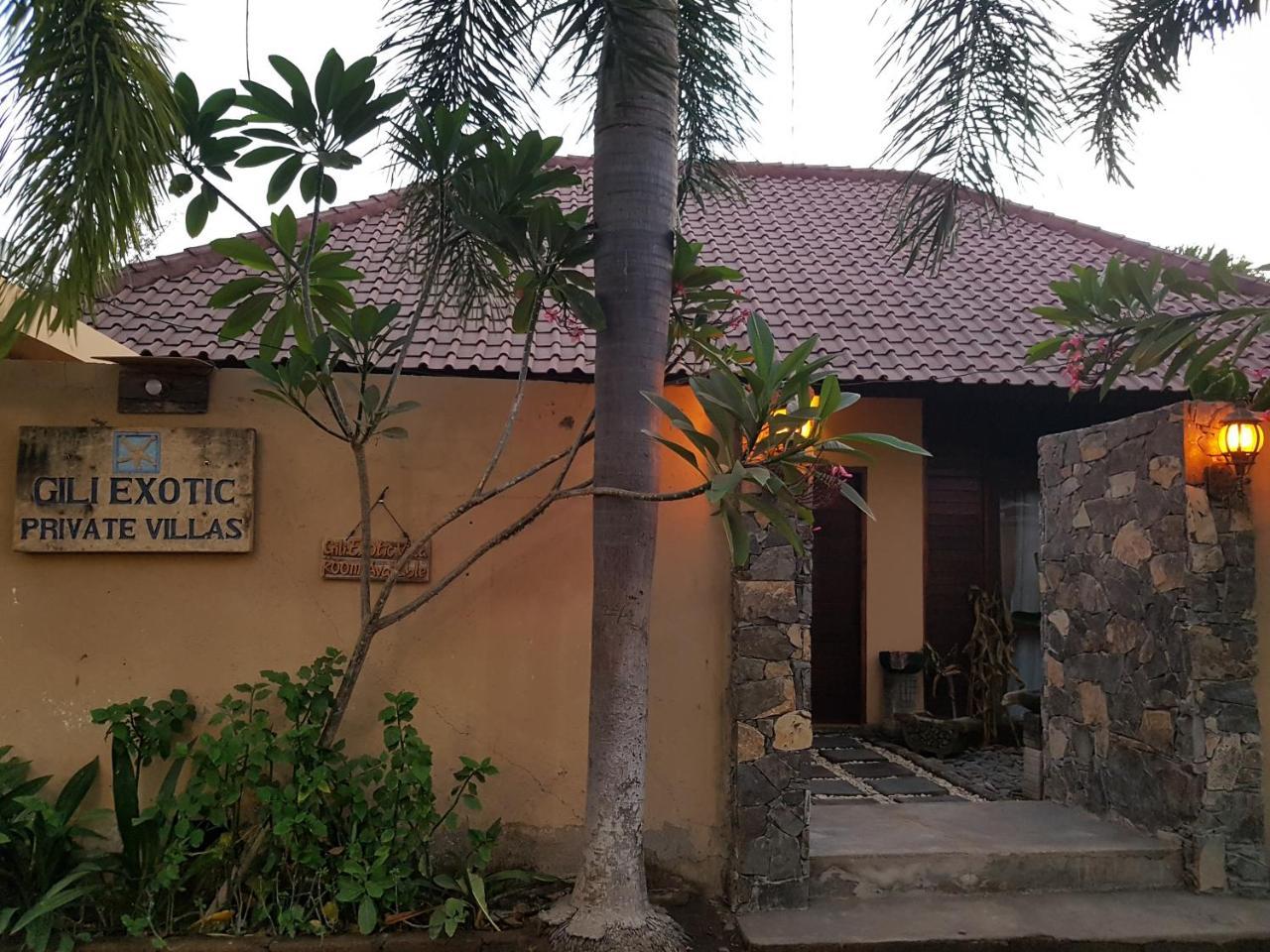 Gili Exotic Villa Gili Trawangan Esterno foto